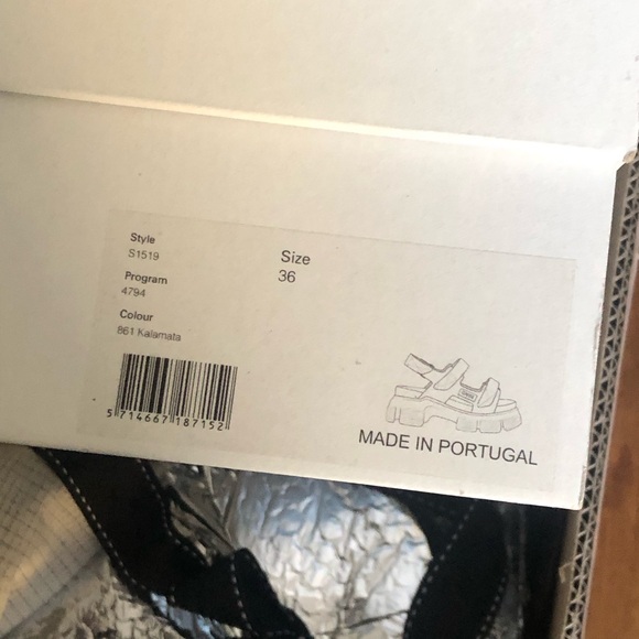 Ganni chunky sandals - Picture 2 of 3